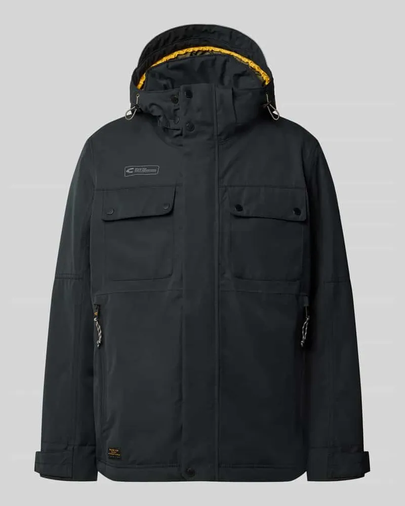 Camel Active Jacke mit Kapuze Modell 'Between Funktion TEXX Black