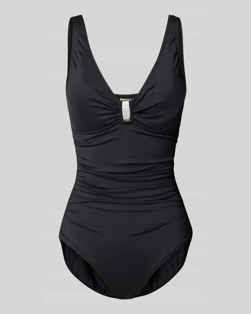Ralph Lauren Badeanzug mit herausnehmbaren Cups Black