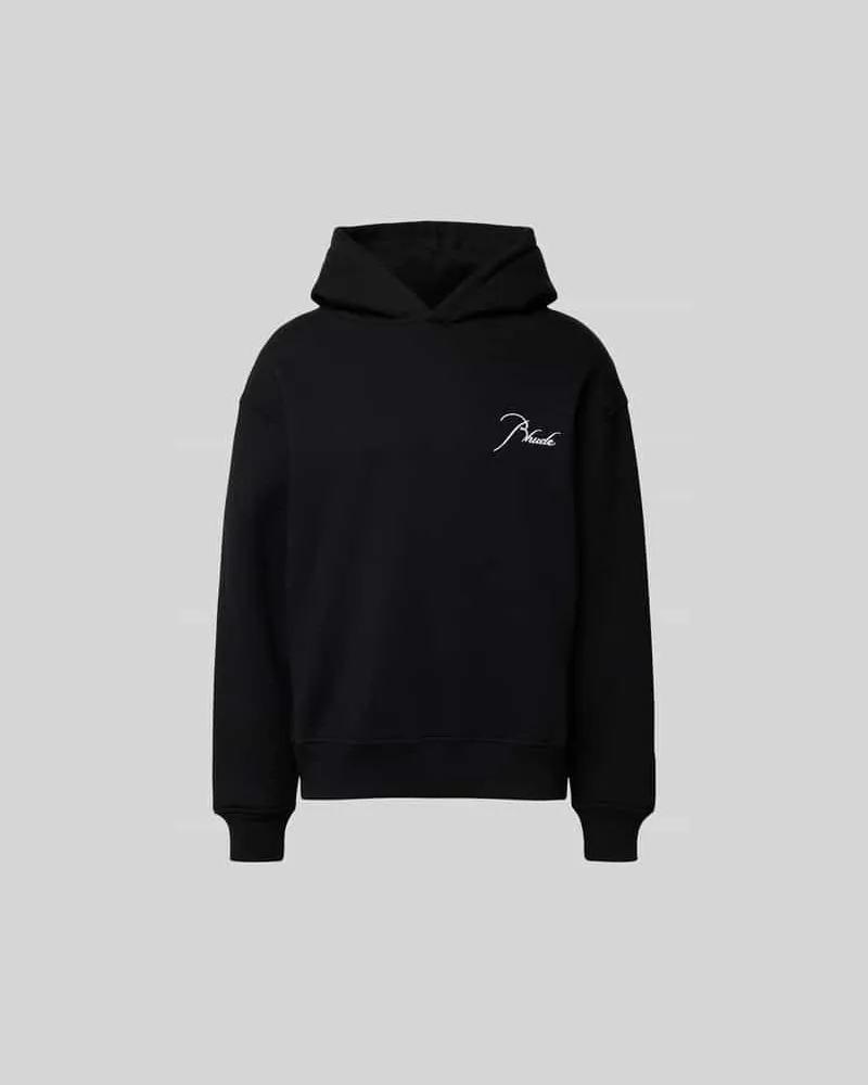 RHUDE Hoodie mit Kapuze Black