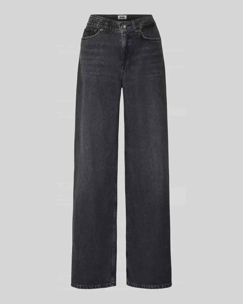 Drykorn Wide Leg Jeans Modell 'FLUNG Anthrazit