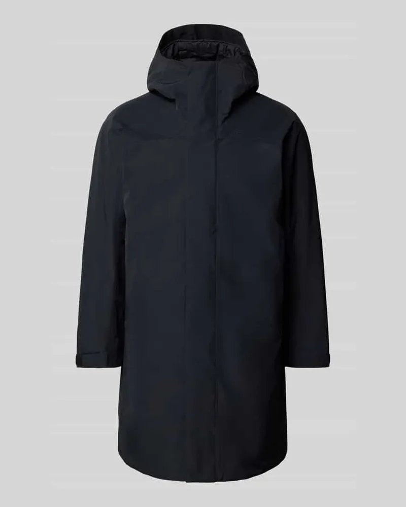 Peak Performance Parka mit Abdeckleiste Modell 'Treeline Black
