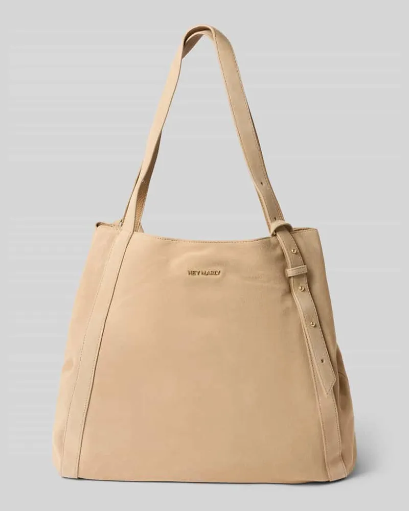Hey Marly Handtasche aus Kalbsleder Modell 'Pretty Wonder Suede L Sand