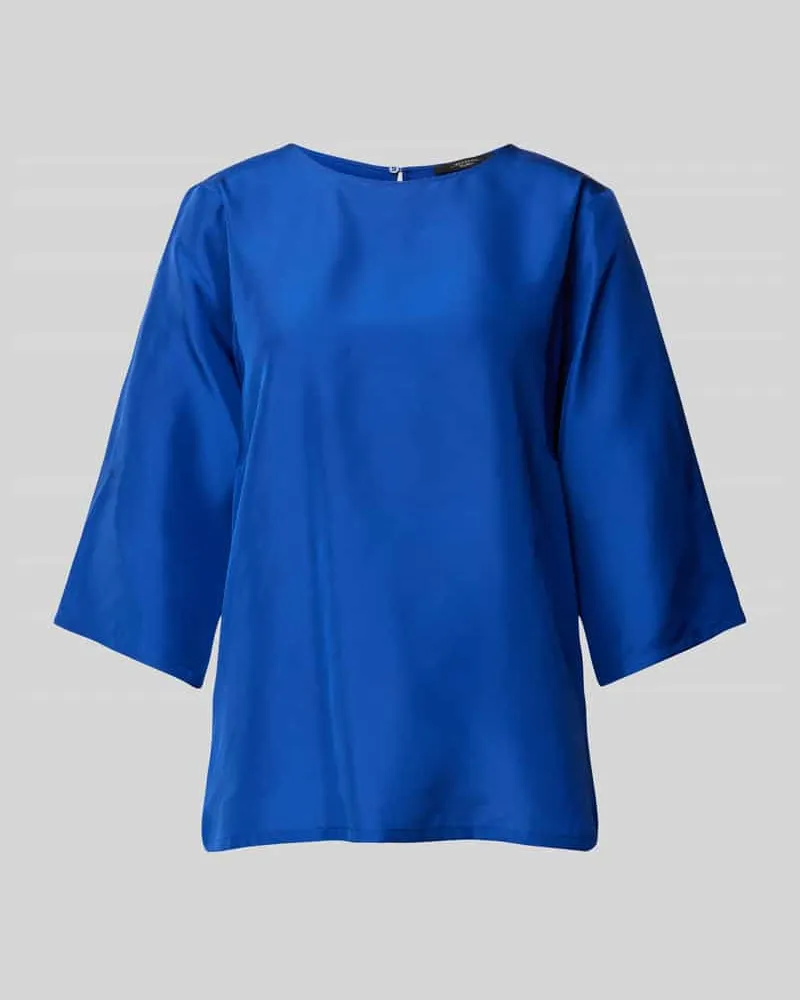 Max Mara T-Shirt mit 3/4-Arm Modell 'PRIMO Royal