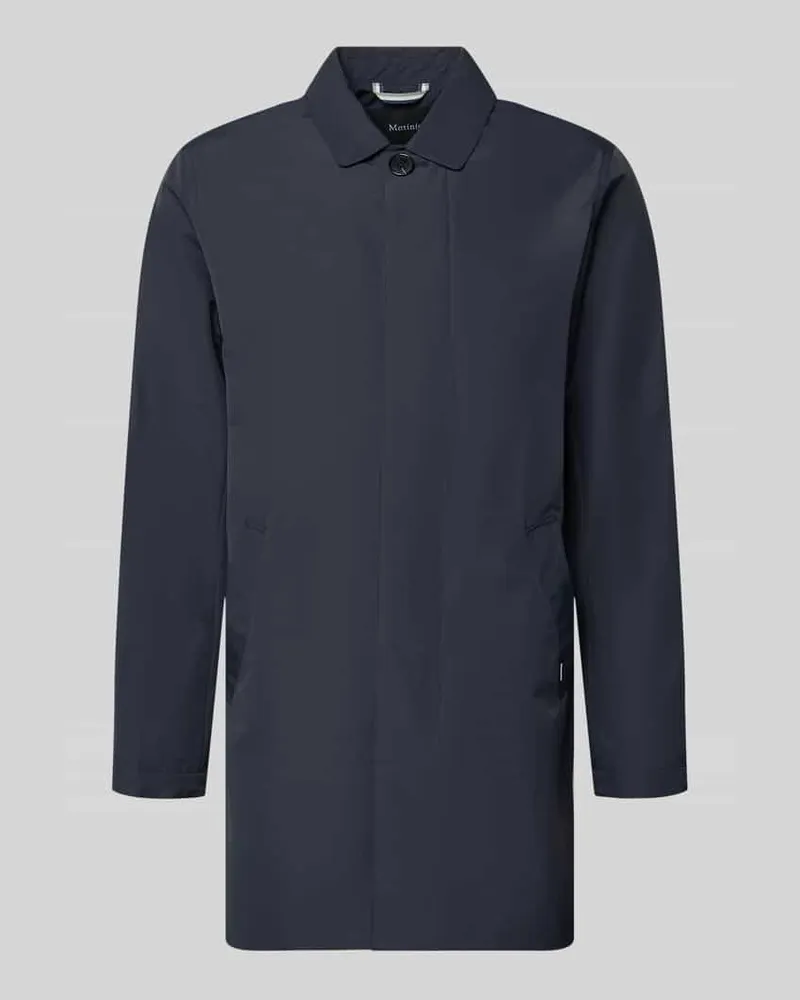 Matinique Kurzmantel mit verdeckter Knopfleiste Modell 'miles Marine