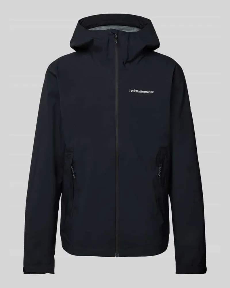Peak Performance Jacke mit Kapuze Black