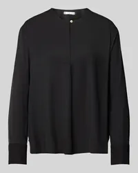 Tommy Hilfiger Bluse aus reiner Viskose mit Label-Detail Modell 'FLUID Black