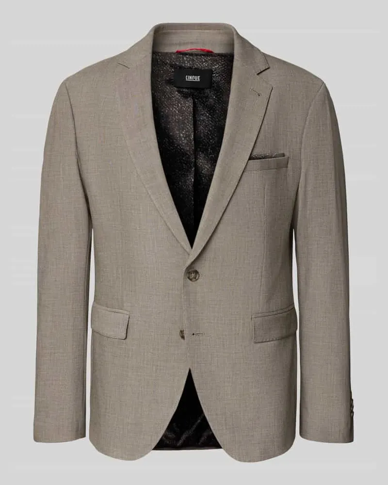 cinque Sakko mit Brustleistentasche Modell 'Data Beige