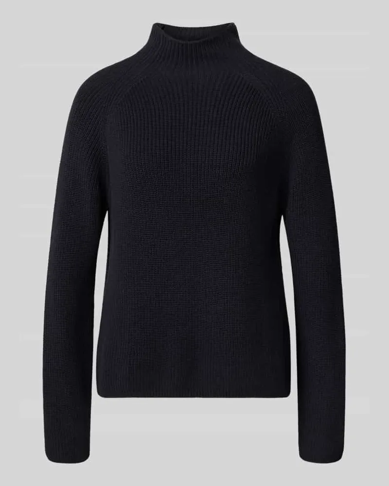 Marc O'Polo Regular Fit Strickpullover aus reiner Baumwolle Marine