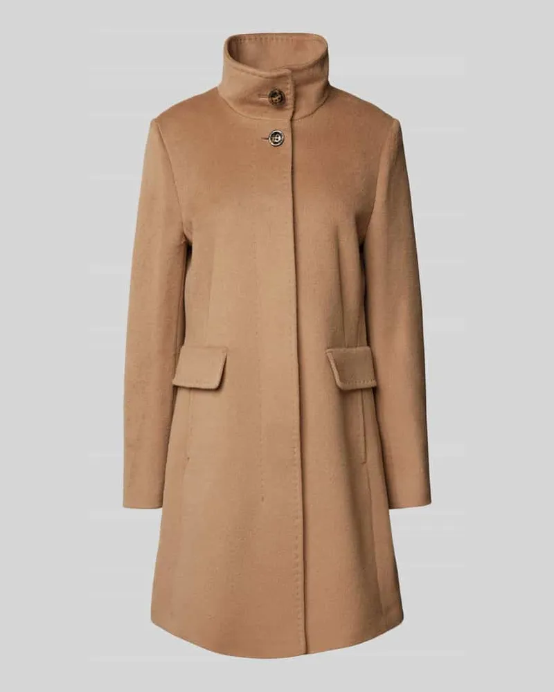 Gil Bret Mantel mit Pattentaschen Camel
