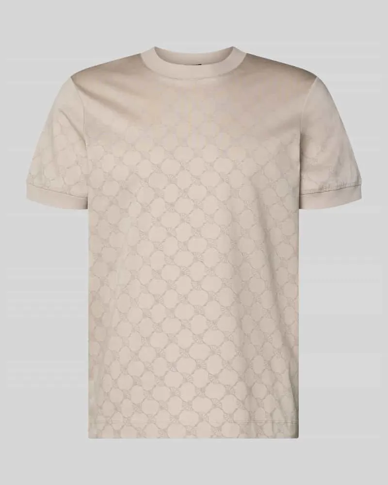 JOOP! Regular Fit T-Shirt mit Rundhalsausschnitt Modell 'Davison Beige