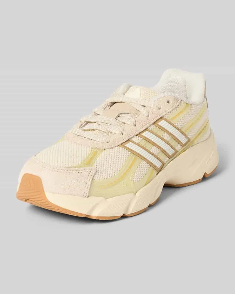 adidas Low Top Sneaker mit Velours-Optik-Details Modell 'TECHNOCHAOS 2000 Sand