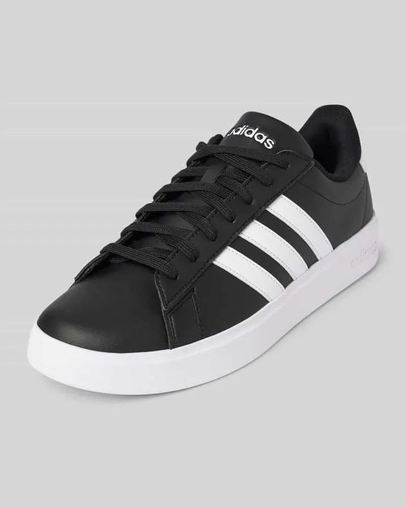 adidas Sneaker mit Kontraststreifen Modell 'GRAND COURT 2.0 Black