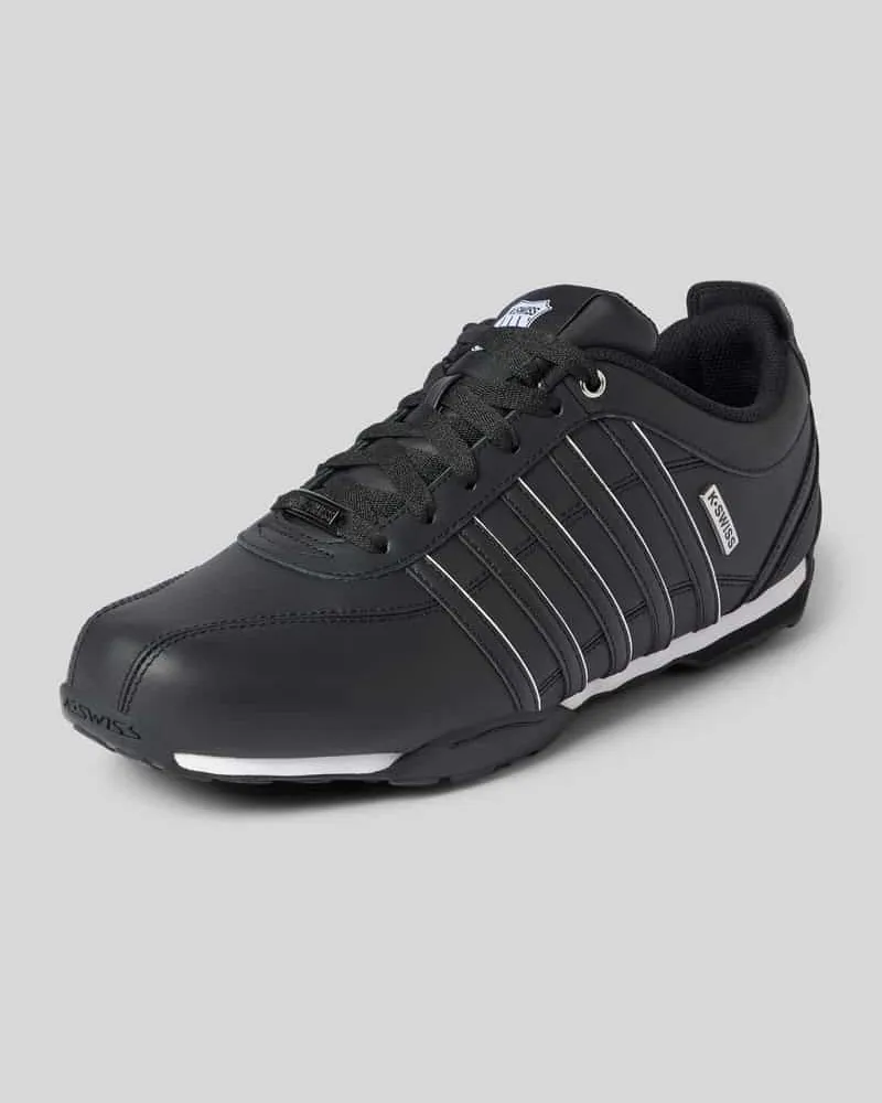 K-Swiss Sneaker aus Leder mit Label-Details Modell 'Arvee 1.5 Black