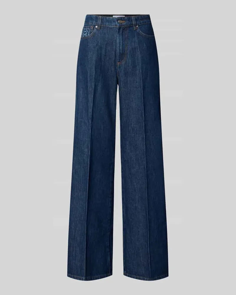 MARELLA Wide Leg Jeans aus reiner Baumwolle Jeansblau