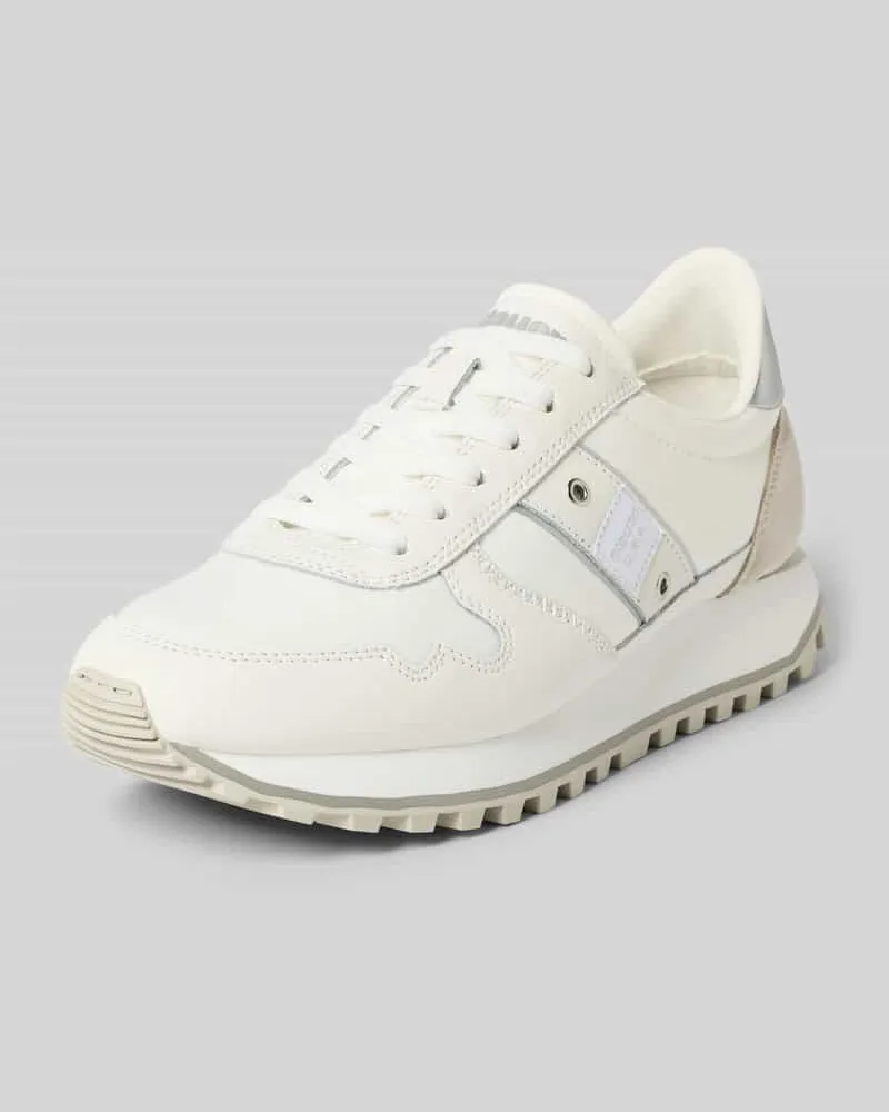Blauer Sneaker mit Schnürverschluss Modell 'MILLEN Offwhite