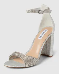 Steve Madden Sandalette mit Strasssteinbesatz Modell 'CAPSULE Silber