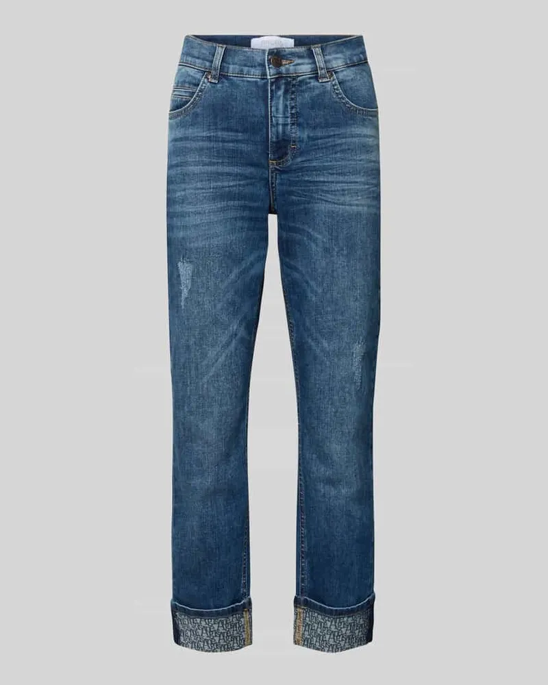 ANGELS  Slim Fit Jeans im 5-Pocket-Design Modell 'CICI Blau