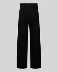 Carhartt WIP Straight Leg Jeans im 5-Pocket-Design Modell 'LANDON PANT Black