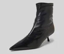 High Heels mit Label-Detail