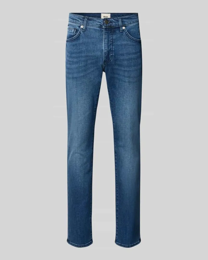 Brax Modern Fit Jeans aus Baumwoll-Mix Modell 'Chuck Jeansblau