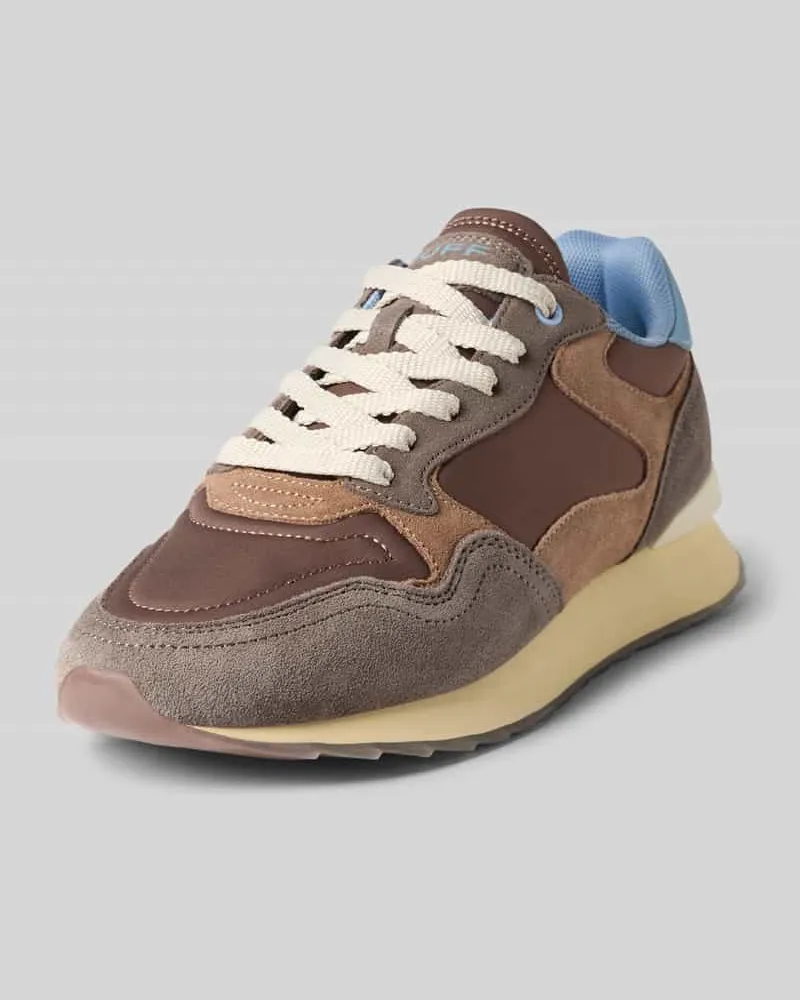 HOFF Sneaker mit Schnürverschluss Dunkelbraun