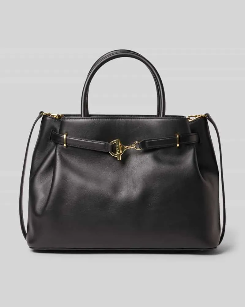 Ralph Lauren Satchel Bag mit Tragehenkel Black