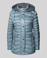 Gil Bret Steppjacke mit Knopfleiste Hellblau