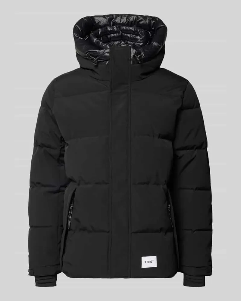 khujo Steppjacke mit Kapuze Modell 'KIAN Black