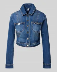 Liu Jo Jeansjacke mit Brusttaschen Jeansblau