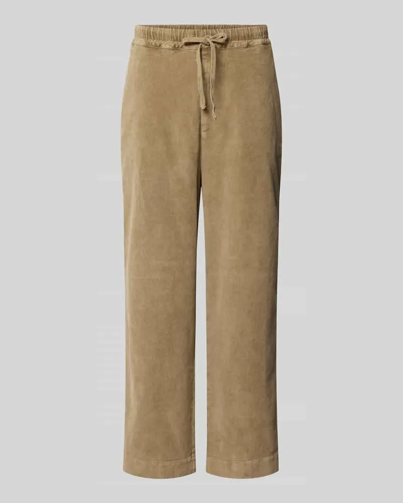 Officine Generale Cordhose mit Stretch-Anteil Hellbraun
