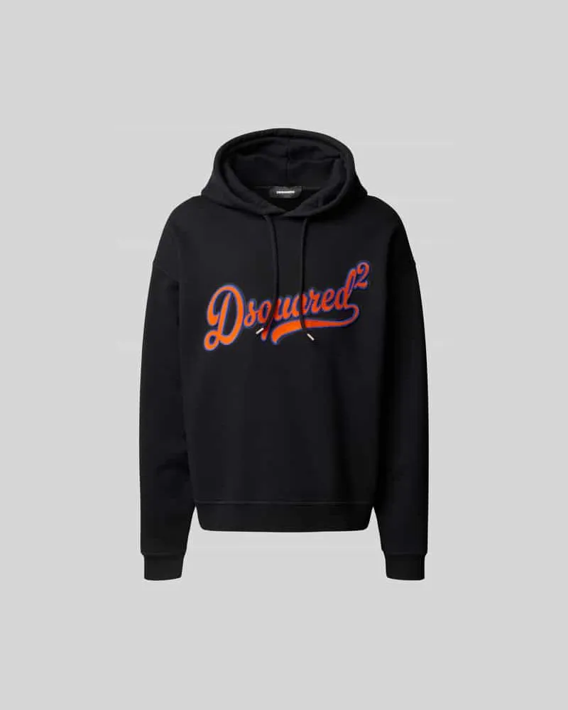 Dsquared2 Hoodie mit Kapuze Black