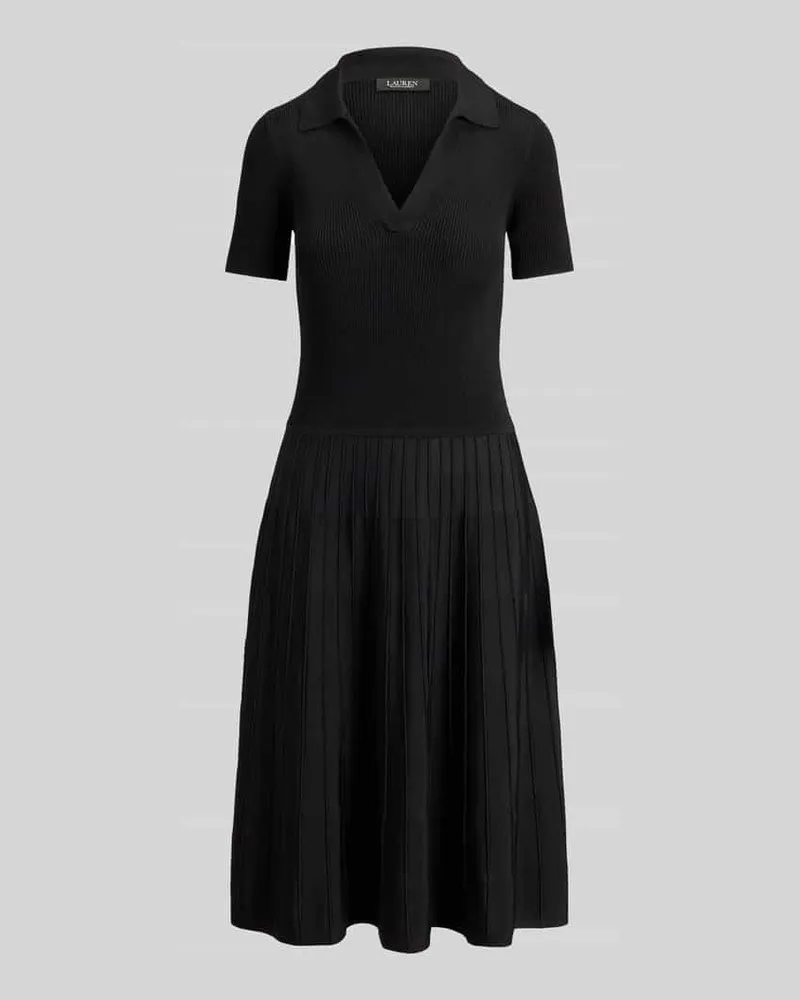 Ralph Lauren Freizeitkleid aus Viskose-Mix Black