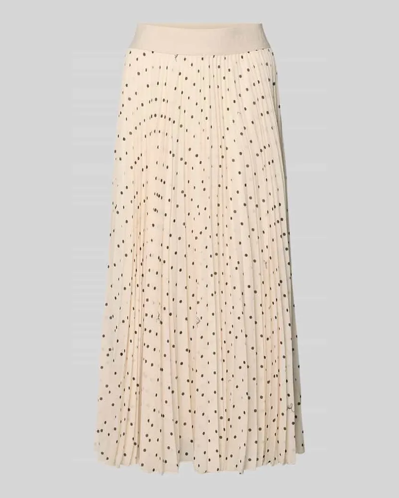 JOOP! Midirock mit Plisseefalten Modell 'Salma2 Beige