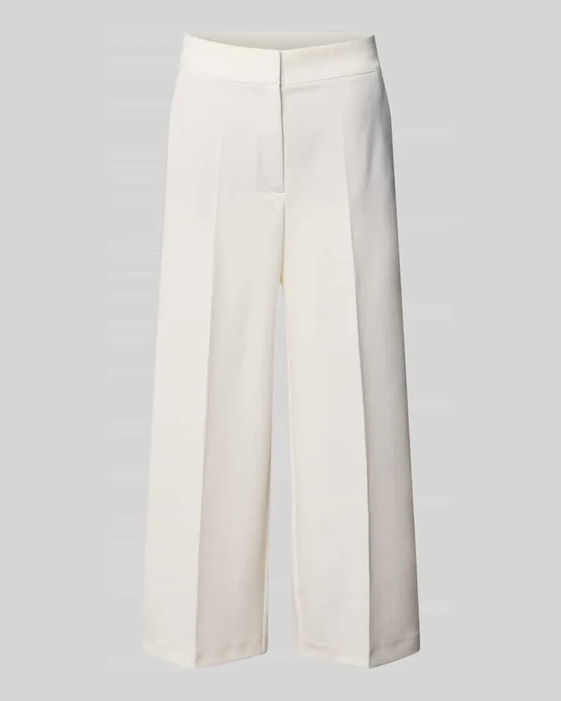 Betty Barclay Wide Fit Stoffhose mit Bügelfalten Modell 'Juli Offwhite