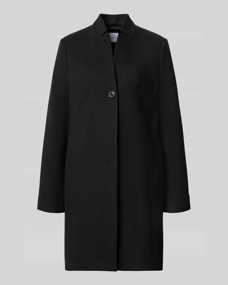 COMMA Mantel mit Viskose-Anteil Black