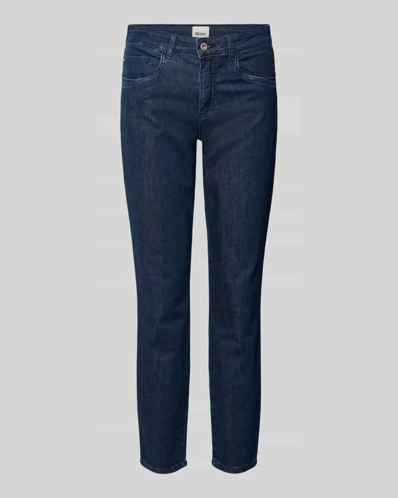 Brax Slim Fit Jeans aus Baumwoll-Mix Modell 'SHAKIRA Marine