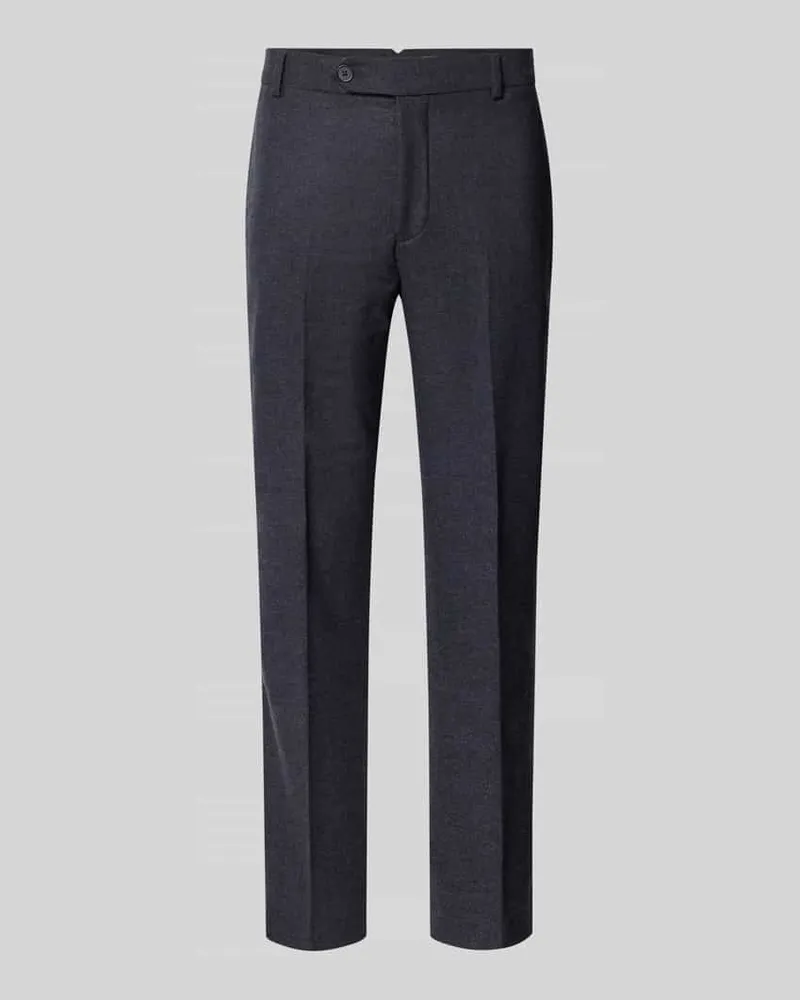 Selected Homme Slim Fit Anzughose mit Woll-Anteil Modell 'REED Marine