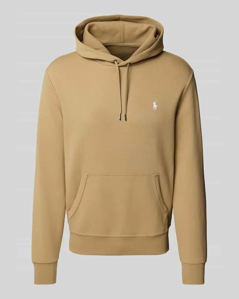 Ralph Lauren Hoodie mit Label-Stitching Beige