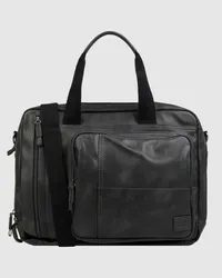 Camel Active Laptoptasche mit Label-Patch Black