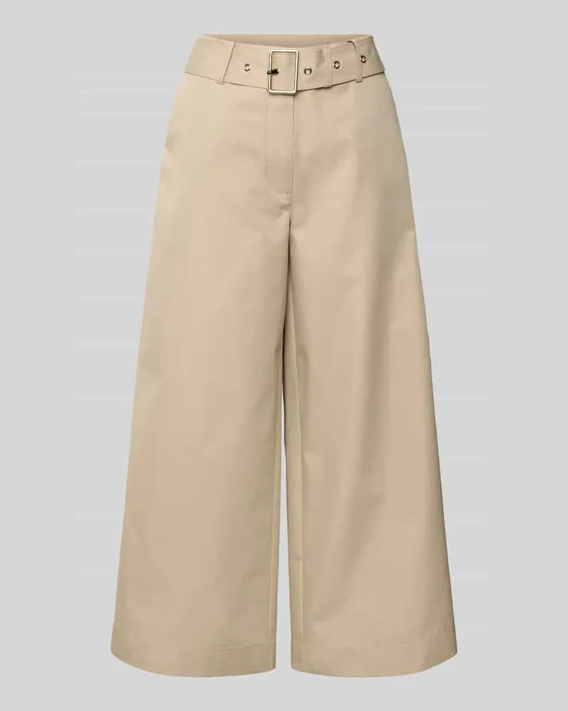JOOP! Culotte mit Gürtel Modell 'Philia Sand