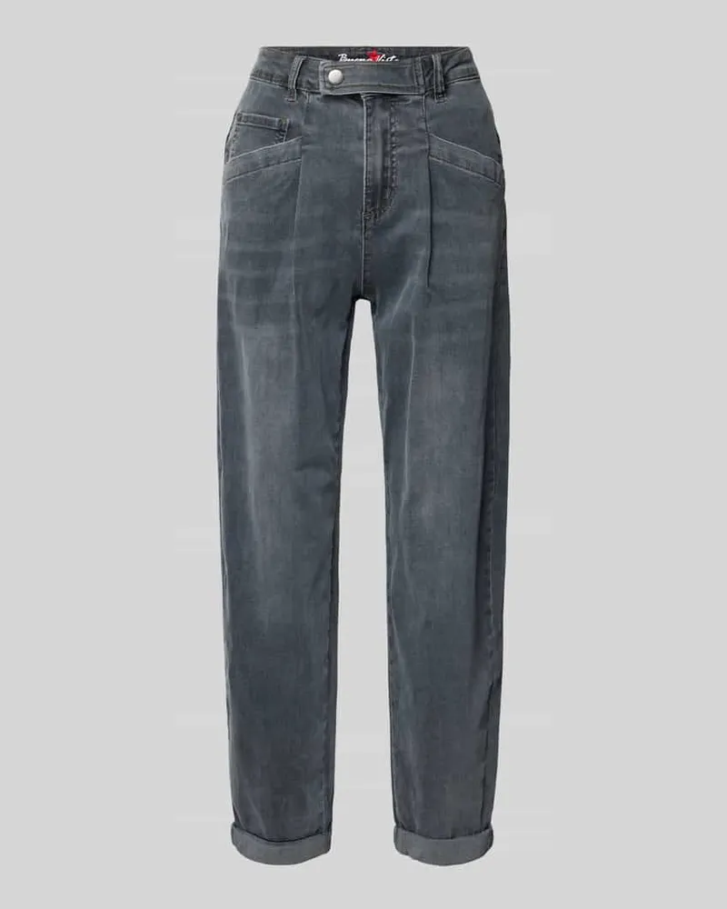 Buena Vista Barrel Jeans mit 5-Pocket-Design Hellgrau