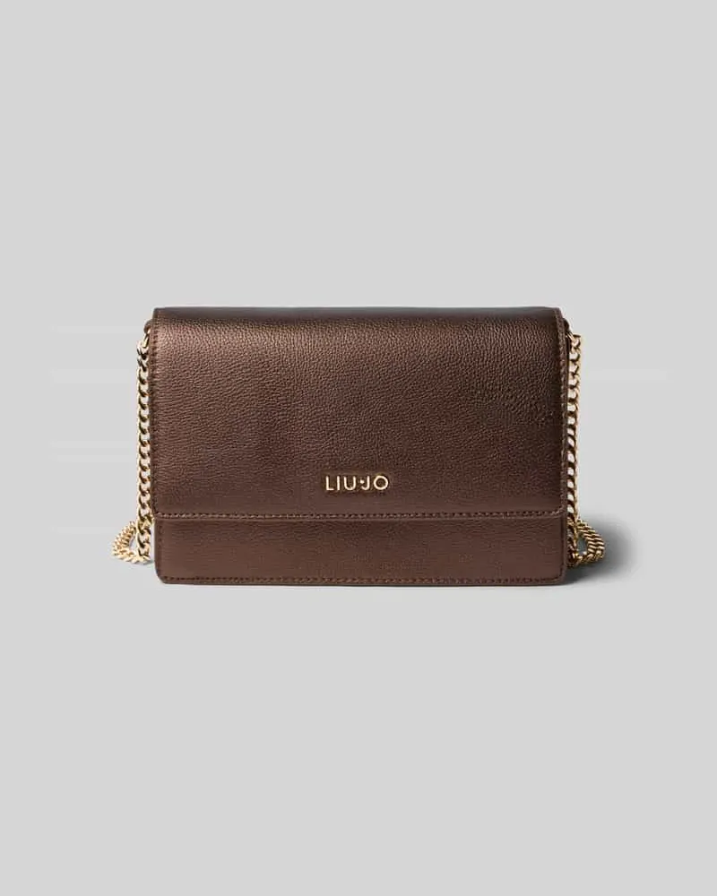 Liu Jo Crossbody Bag in Leder-Optik Mittelbraun