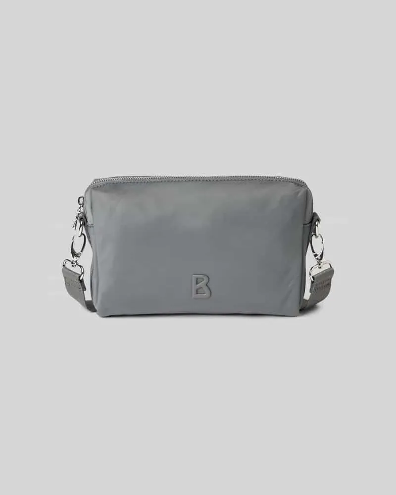 Bogner Umhängetasche mit Logo-Applikation Mittelgrau