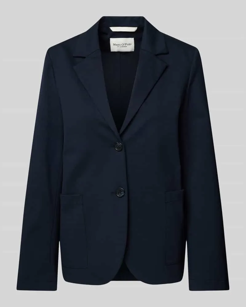 Marc O'Polo Blazer mit aufgesetzten Taschen Marine