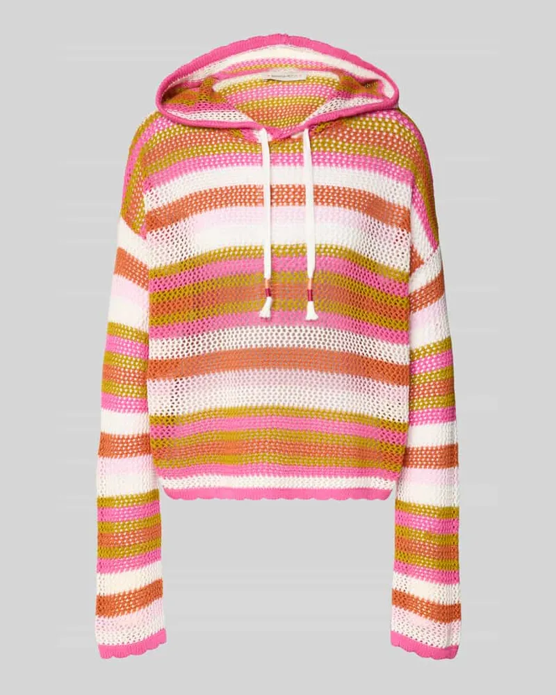 Banana Moon Hoodie mit Tunnelzug Modell 'GUI WILDERNESS Pink
