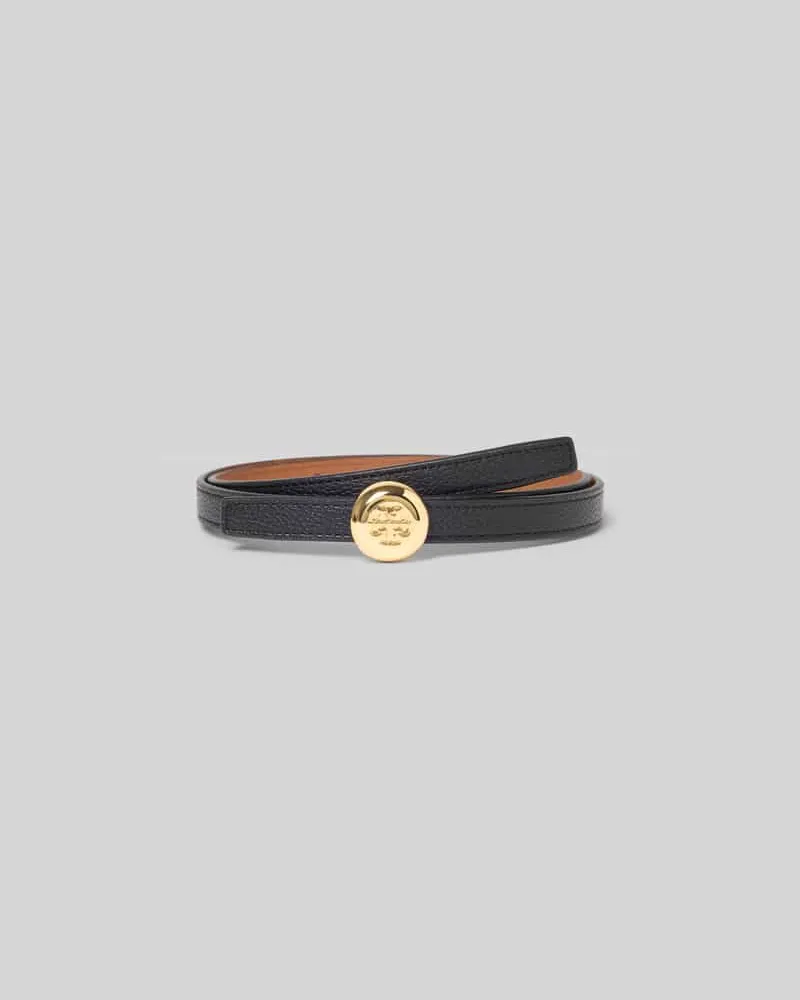 Tory Burch Gürtel mit Logo-Detail Mittelbraun