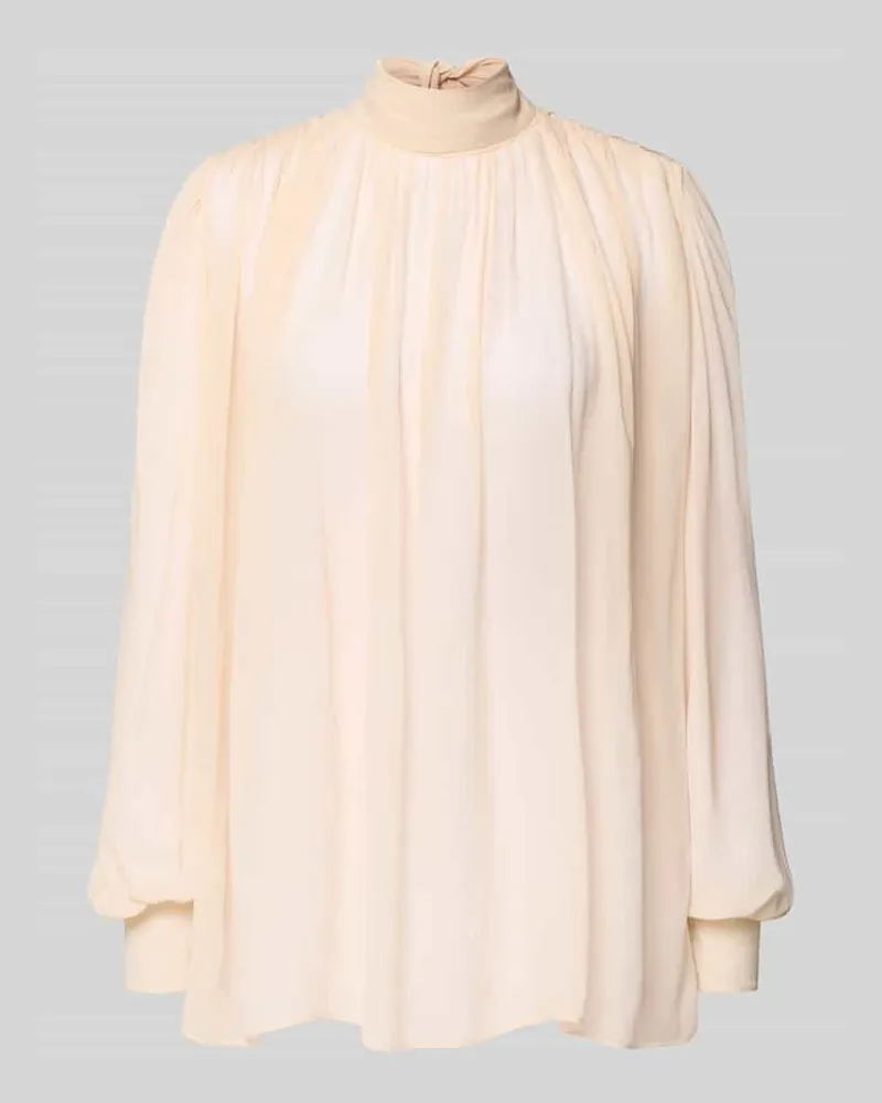 MARELLA Regular Fit Bluse mit Raffungen Modell 'CANAPA Offwhite