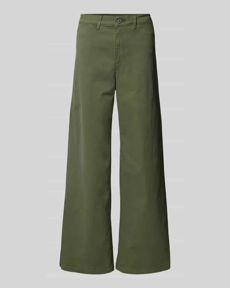 Levi's Wide Leg Chino mit Eingrifftaschen Modell 'VINTAGE Oliv
