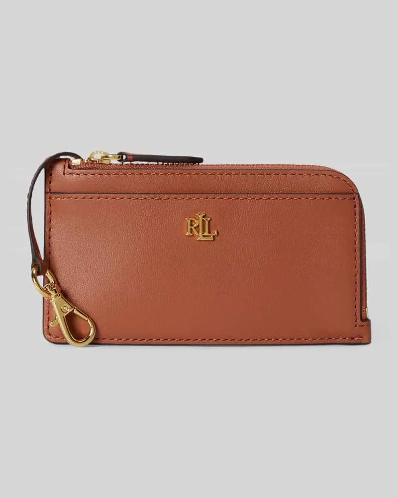 Ralph Lauren Portemonnaie für Kleingeld aus echtem Leder Terra