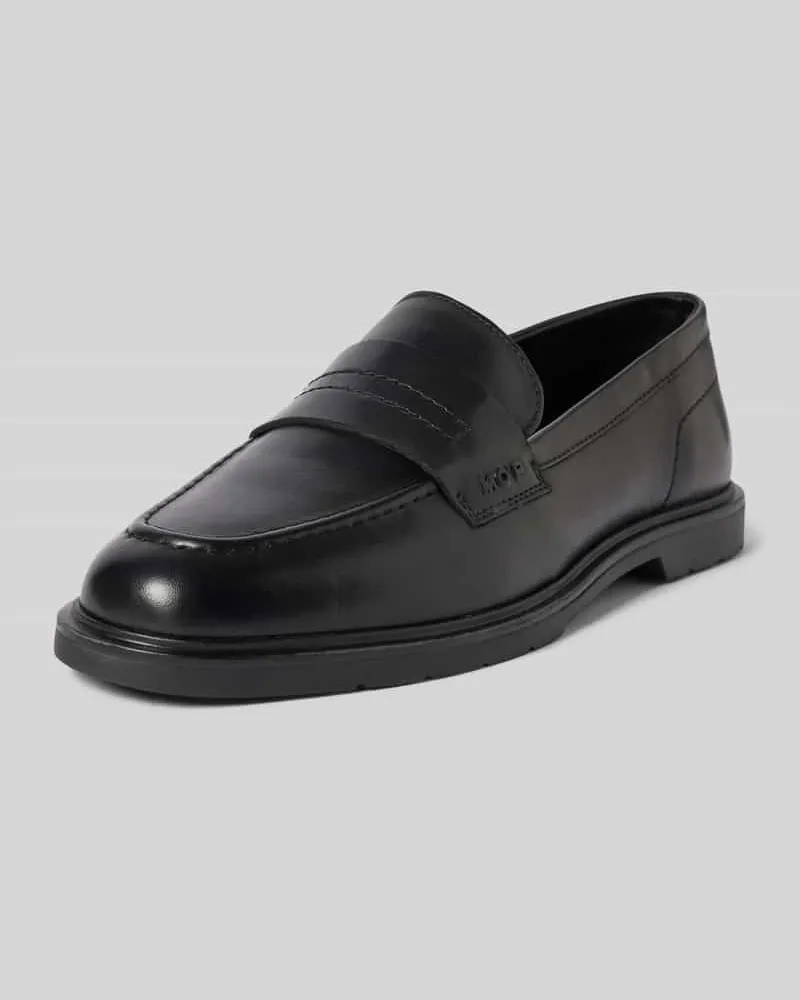 Marc O'Polo Loafers aus Leder Modell 'SILKE Black